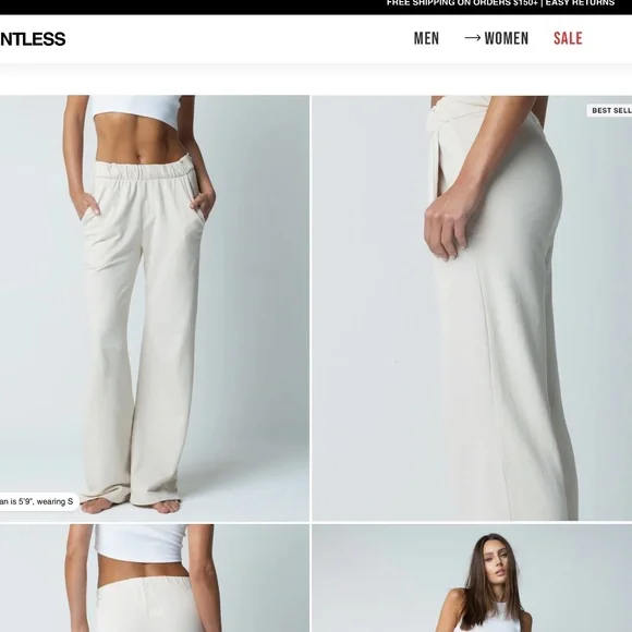 Talentless FRENCH TERRY LOUNGE PANT - Picture 3 of 5